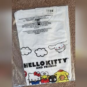 Sanrio friends at bus stop tshirt